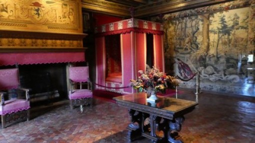 Slaapkamer van Cesar de Vendome, gewettigde zoon van Hendrik IV.