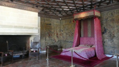Slaapkamer van de 5 koninginnen, 2 dochters van Catharina en haar schoondochters.